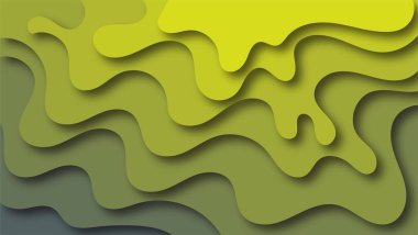 Soyut modern arkaplan Kağıt Kesme Arkaplan Vektörü illüstrasyonu