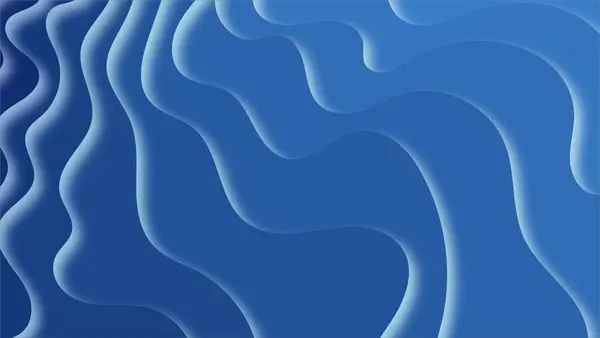 Soyut mavi dalga sıvı arkaplanı