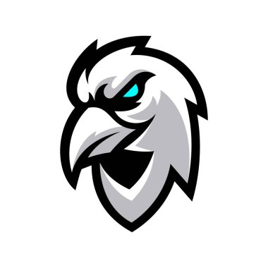 Kartal esport maskot tasarım logosu