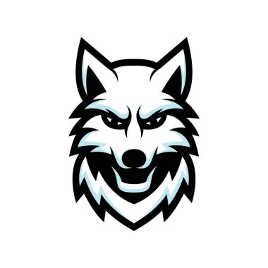 Kızgın kurt logosu tasarımı