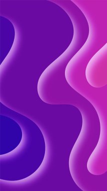 Gerçekçi mor tek renkli sıvı etki arkaplanı