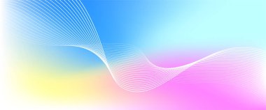  mavi koyu yuvarlak çizgi desenli arkaplan Vektör illüstrasyonu