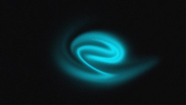 Soyut arkaplan taneli dokusu. Duvar kağıtları. Yatay arkaplan ile koyu mavi gradyan karışımı.