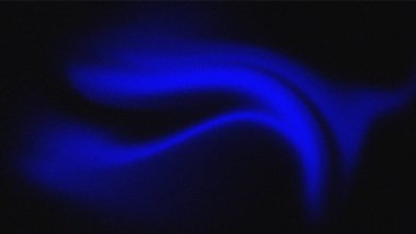 Kabataslak desenli soyut arka plan. Duvar kağıdı. Yatay arkaplan ile koyu mavi gradyan karışımı.