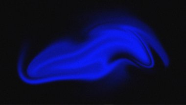 Soyut arkaplan taneli dokusu. Duvar kağıtları. Yatay arkaplan ile koyu mavi gradyan karışımı.