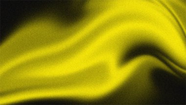 Soyut arkaplan taneli dokusu. Duvar kağıtları. Yatay arkaplan ile koyu sarı gradyan karışımı.