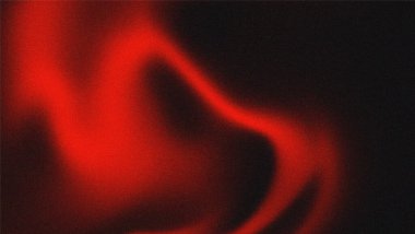 Soyut arkaplan taneli dokusu. Duvar kağıdı. Kırmızı gradyan karışık yatay arkaplan.