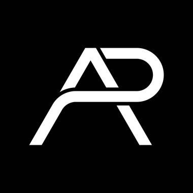 Baş harfler p yaratıcı logo tasarımı 