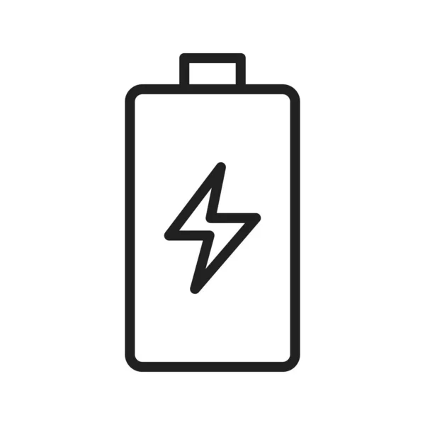 Imagem Vetorial Ícone Indicador Bateria Adequado Para Aplicativos Móveis Aplicação —  Vetores de Stock