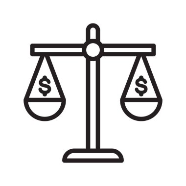 İş Hukuku ikon vektör görüntüsü. Mobil uygulama web uygulaması ve yazdırma ortamı için uygundur.