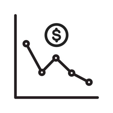 Çökme simgesi vektör görüntüsü. Mobil uygulama web uygulaması ve yazdırma ortamı için uygundur.