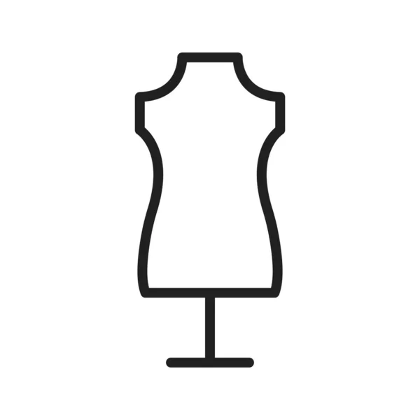 Dress Holder 아이콘 이미지 모바일 애플리케이션 애플리케이션 미디어에 적합하다 — 스톡 벡터