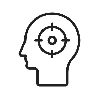 Kafa avı ikon vektör görüntüsü. Mobil uygulama web uygulaması ve yazdırma ortamı için uygundur.