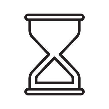 Kum Saati Simge vektör görüntüsü. Mobil uygulama web uygulaması ve yazdırma ortamı için uygundur.