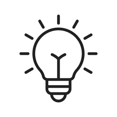 Lamba simgesi vektör görüntüsü. Mobil uygulama web uygulaması ve yazdırma ortamı için uygundur.