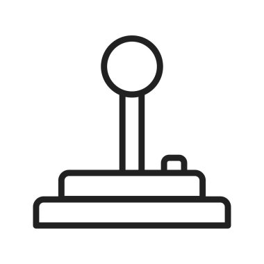 Joystick ikon vektör görüntüsü. Mobil uygulama web uygulaması ve yazdırma ortamı için uygundur.