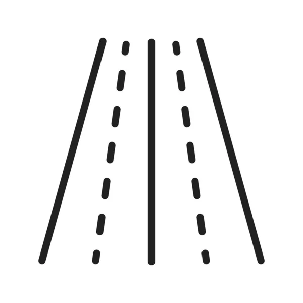 Immagine Vettoriale Icona Autostrada Adatto Applicazioni Web Mobili Supporti Stampa — Vettoriale Stock