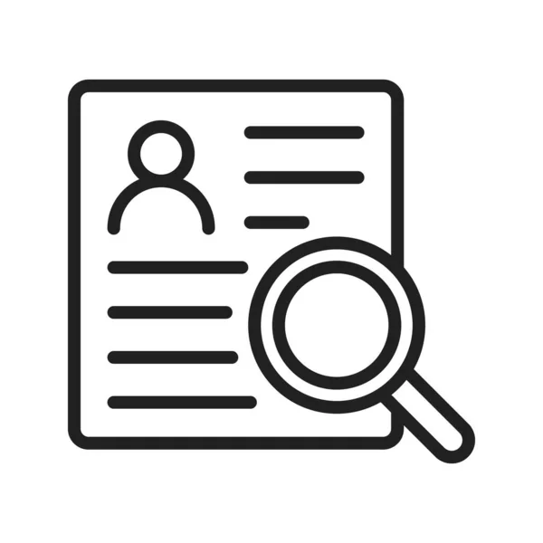 Job Vacancy Ikonen Vektor Bild Lämplig För Mobil Applikation Webbapplikation — Stock vektor