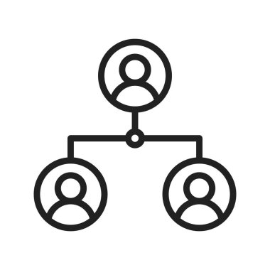 Ağ Grubu simgesi vektör resmi. Mobil uygulama web uygulaması ve yazdırma ortamı için uygundur.