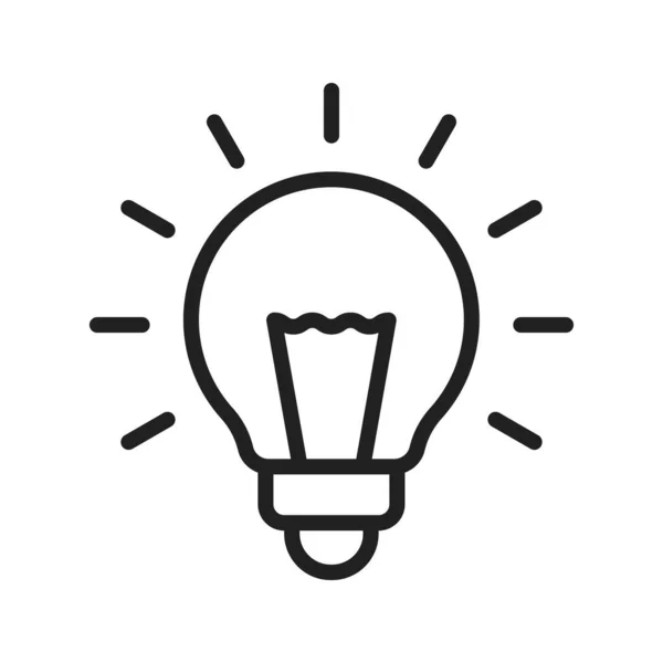Ljuslampa Ikon Vektor Bild Lämplig För Mobil Applikation Webbapplikation Och — Stock vektor
