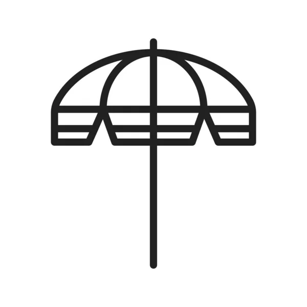 Schirm Icon Vektorbild Geeignet Für Mobile Applikationen Und Printmedien — Stockvektor