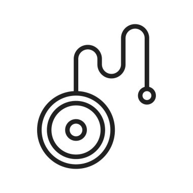 Yo-Yo simge vektör görüntüsü. Mobil uygulama web uygulaması ve yazdırma ortamı için uygundur.