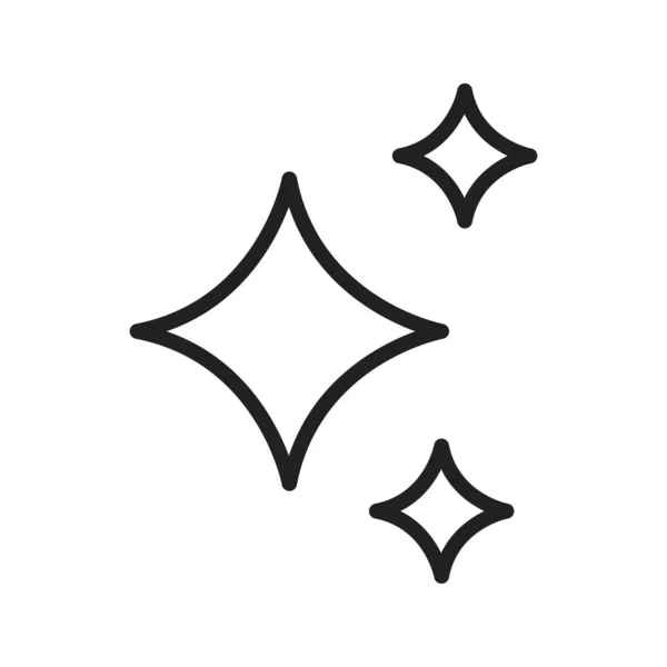 Funkeln Symbol Vektorbild Geeignet Für Mobile Applikationen Und Printmedien — Stockvektor