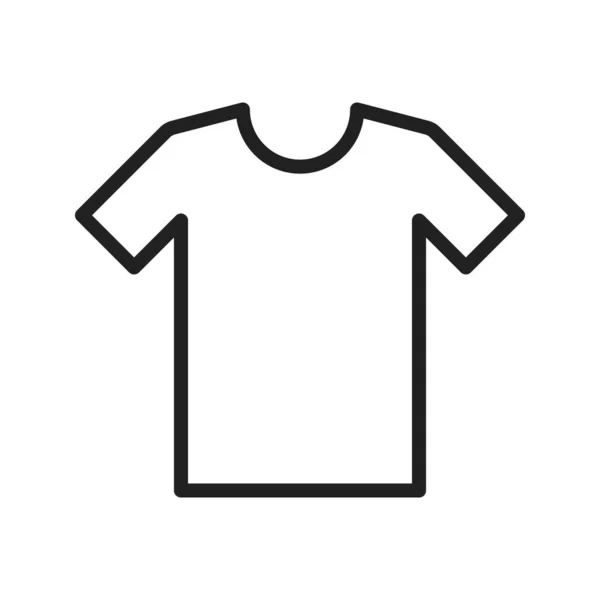 Shirt Ikon Vektör Görüntüsü Mobil Uygulama Web Uygulaması Yazdırma Ortamı — Stok Vektör