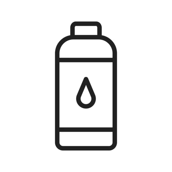 Vatten Flaska Ikon Vektor Bild Lämplig För Mobil Applikation Webbapplikation — Stock vektor