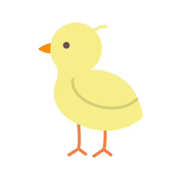 Baby Chick Ikon Vektor Bild Lämplig För Mobil Applikation Webbapplikation — Stock vektor
