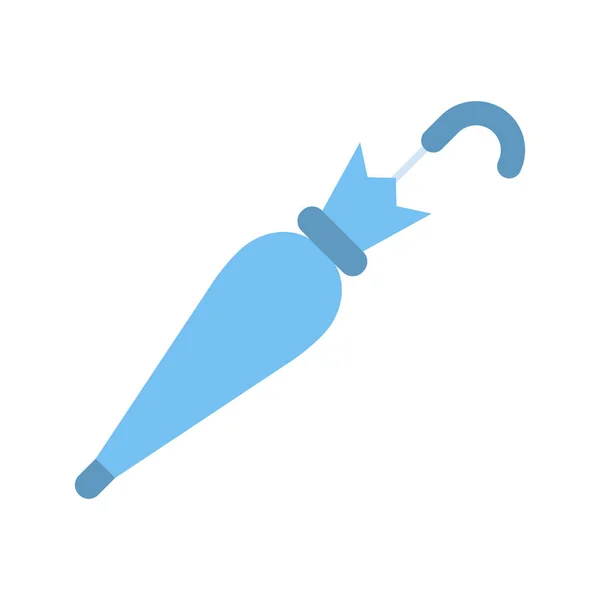 Closed Umbrella Icon Vector Image Suitable Mobile Application Web Application — Stock Vector
