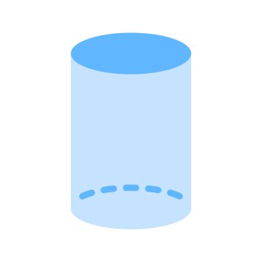 Silindir simgesi vektör görüntüsü. Mobil uygulama web uygulaması ve yazdırma ortamı için uygundur.