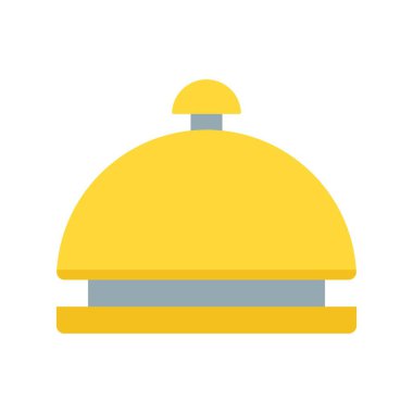 Desk Bell ikon vektör görüntüsü. Mobil uygulama web uygulaması ve yazdırma ortamı için uygundur.