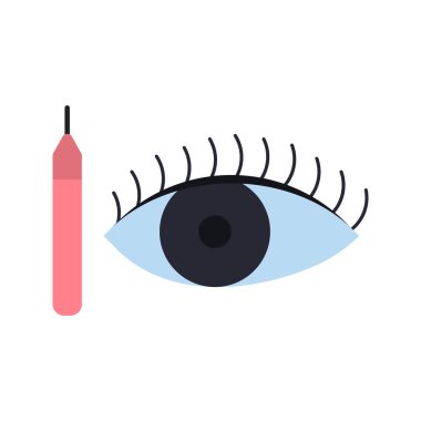 Göz kalemi ikon vektör görüntülü göz. Mobil uygulama web uygulaması ve yazdırma ortamı için uygundur.