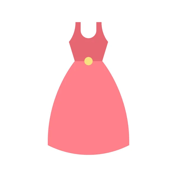 Cocktail Dress Symbolvektorbild Geeignet Für Mobile Applikationen Und Printmedien — Stockvektor