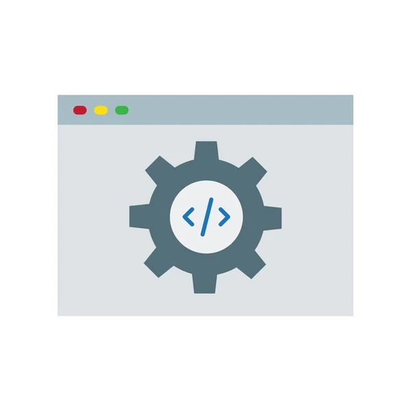 Code Optimization Icon Vektor Image Geeignet Für Mobile Applikationen Und — Stockvektor