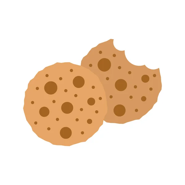 Cookies Icono Imagen Vectorial Adecuado Para Aplicaciones Móviles Aplicación Web — Archivo Imágenes Vectoriales