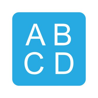 Latince Büyük harf ikon vektör görüntüsü girin. Mobil uygulama web uygulaması ve yazdırma ortamı için uygundur.