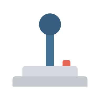 Joystick ikon vektör görüntüsü. Mobil uygulama web uygulaması ve yazdırma ortamı için uygundur.