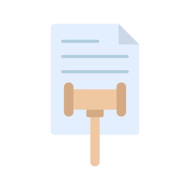 Yasama simgesi vektör görüntüsü. Mobil uygulama web uygulaması ve yazdırma ortamı için uygundur.