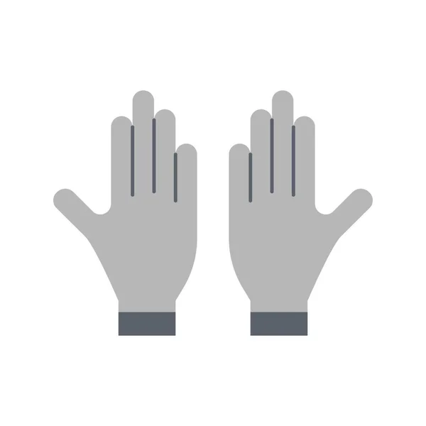 Векторное Изображение Значка Перчатки Подходит Мобильных Приложений Веб Приложений Печатных — стоковый вектор