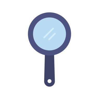 Ayna simgesi vektör görüntüsü. Mobil uygulama web uygulaması ve yazdırma ortamı için uygundur.