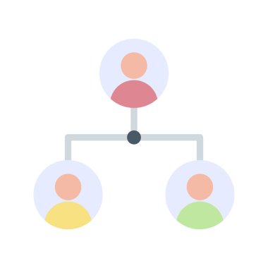 Ağ Grubu simgesi vektör resmi. Mobil uygulama web uygulaması ve yazdırma ortamı için uygundur.