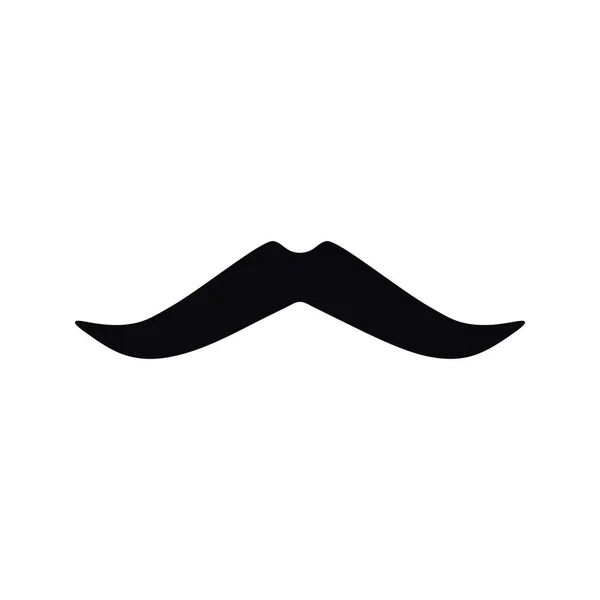 Moustache Icon Vector Image Suitable Mobile Application Web Application Print — Stock Vector