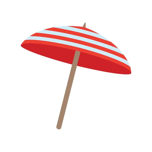 Imagem Vetorial Ícone Parasol Adequado Para Aplicativos Móveis Aplicação Web — Vetor de Stock