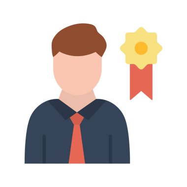 İtibar simgesi vektör görüntüsü. Mobil uygulama web uygulaması ve yazdırma ortamı için uygundur.