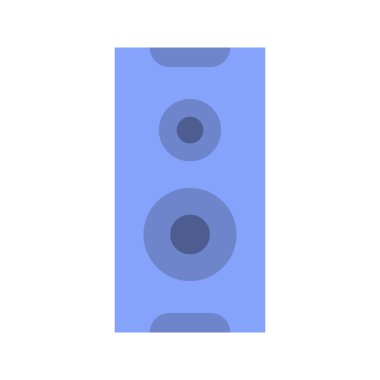 Hoparlörler ikon vektör görüntüsü. Mobil uygulama web uygulaması ve yazdırma ortamı için uygundur.