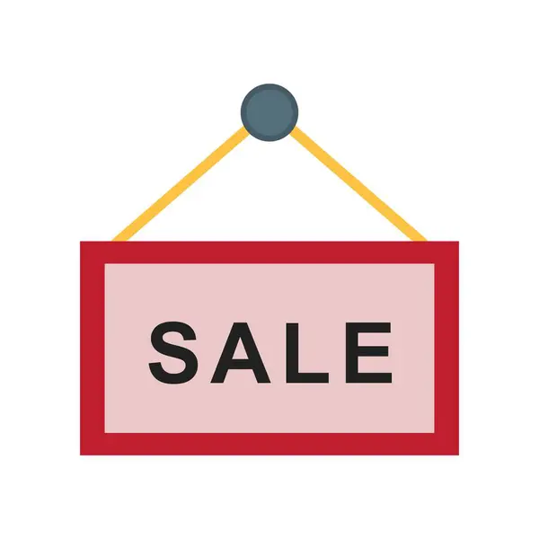 Sale Sign Icon Vector Image Suitable Mobile Application Web Application — Stock Vector
