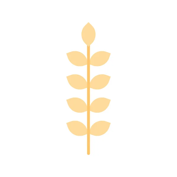 Garbe Aus Reis Symbolvektorbild Geeignet Für Mobile Applikationen Und Printmedien — Stockvektor