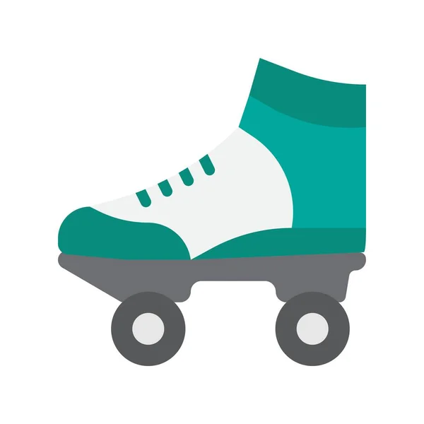 Skates Icon Vector Image Suitable Mobile Application Web Application Print — Stock Vector